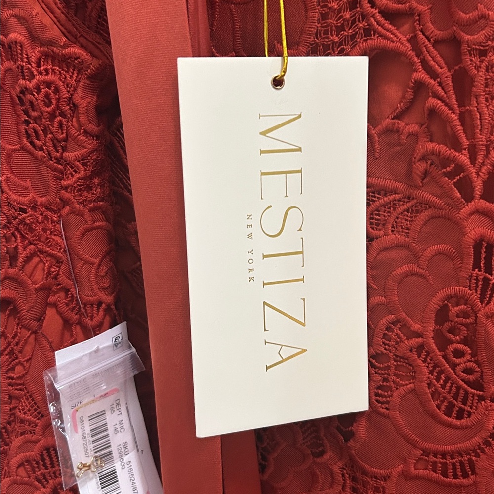 MESTIZA NEW YORK Luli Guipure Lace Tent Dress - Picture 8 of 8